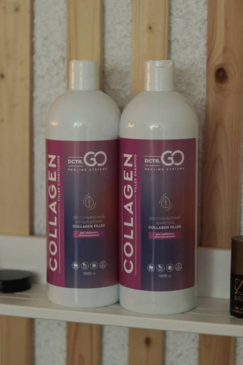 Dctr.Go. Набор для волос шампунь и кондиционер с коллагеном 1000 мл+1000 мл в Калининграде