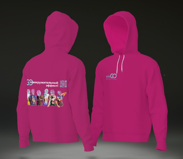 Худи с логотипом Dctr.Go в Калининграде