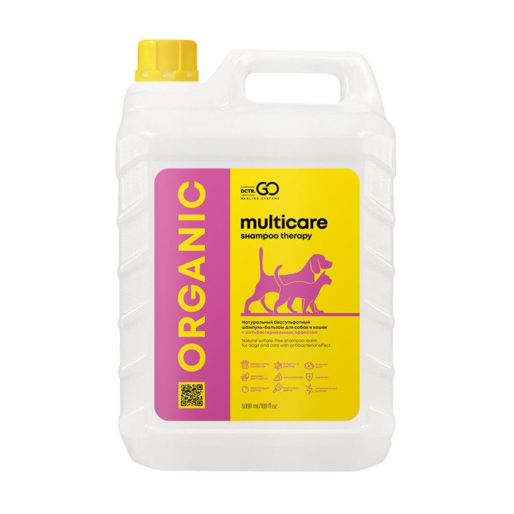 Dctr.Go Шампунь-бальзам для животных  Sнampoo Therapy "Мультиуход" 5000 мл в Калининграде