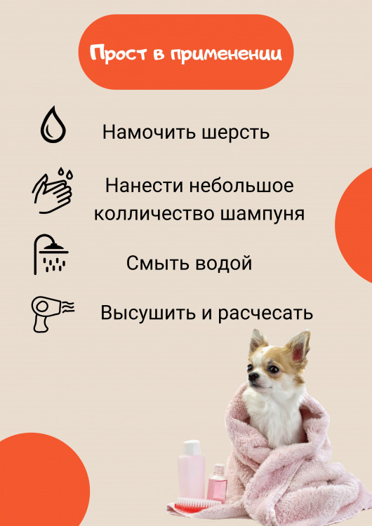 Dctr.Go Шампунь-бальзам для животных  Sнampoo Therapy "Мультиуход" 250 ml в Калининграде