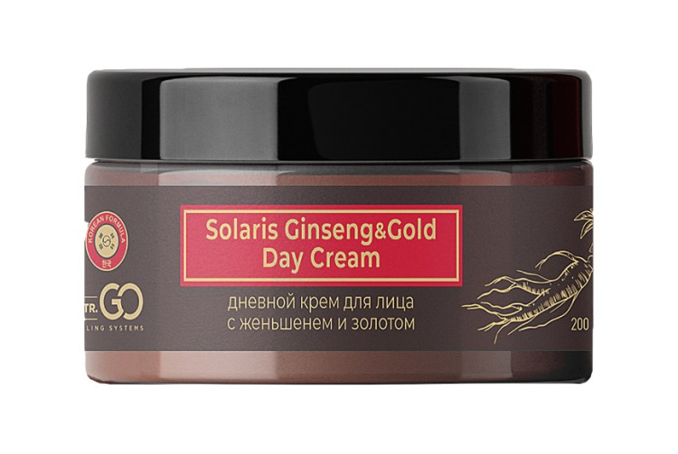 Крем  дневной для лица с корейским женьшенем и золотом 200 мл в Калининграде